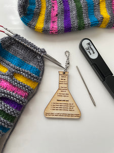 Kitchener Stitch Keychain