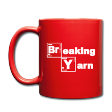 Load image into Gallery viewer, I AM THE ONE WHO KNITS - MUG - red