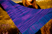 Load image into Gallery viewer, Lines and Vines Shawl Pattern